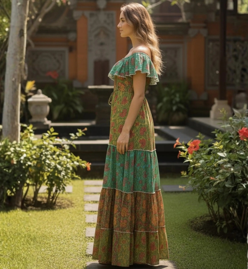 Miss June Paris — Vestido Longo Gardenia