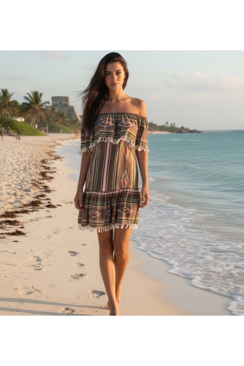 Miss June Paris — Vestido Corto Malibu