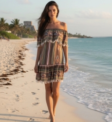 Miss June Paris — Vestido Corto Malibu