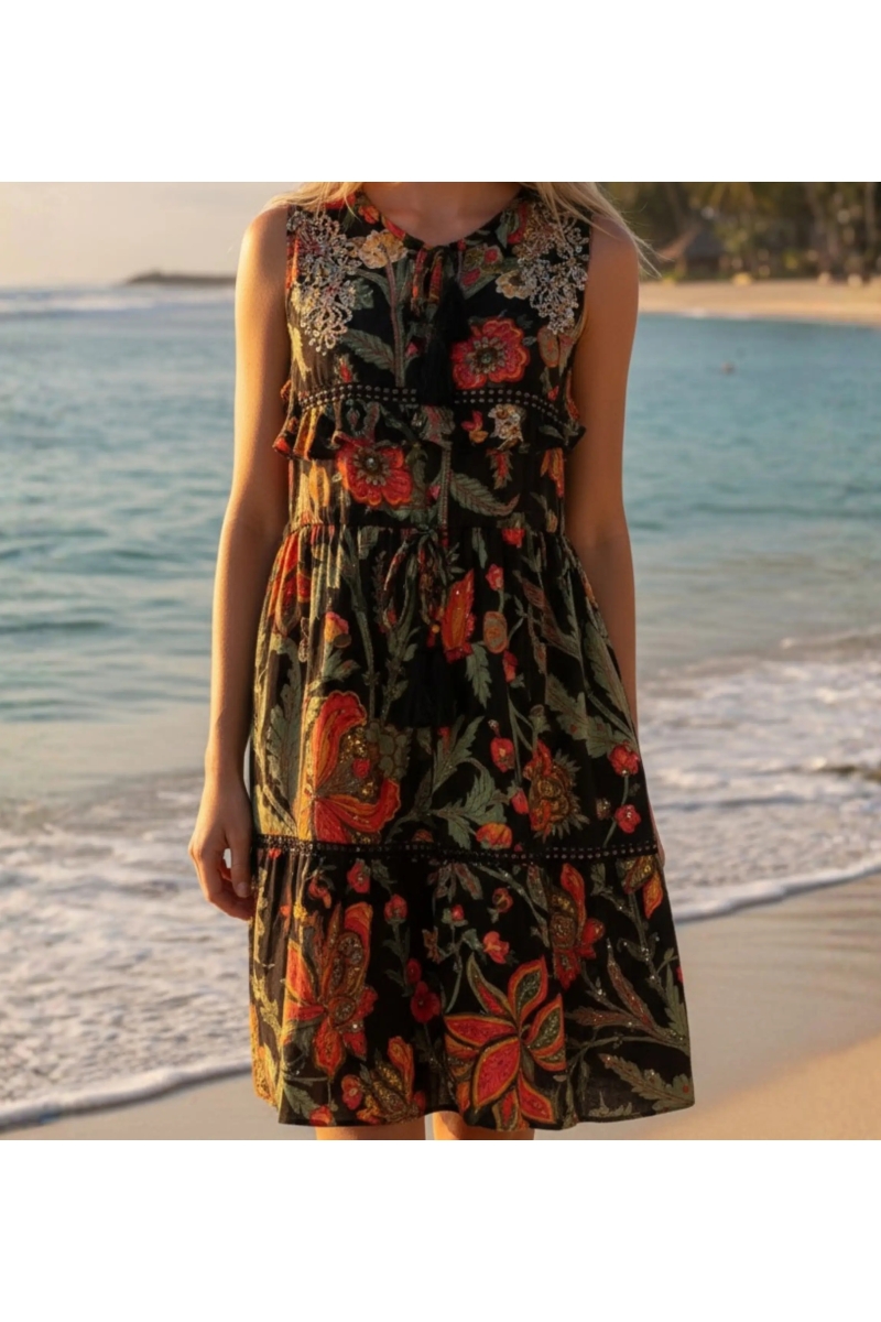 Miss June Paris — Vestido Curto Pacífico