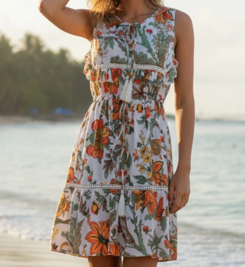 Miss June Paris — Vestido Curto Pacífico