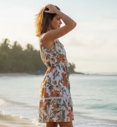 Miss June Paris — Vestido Curto Pacífico