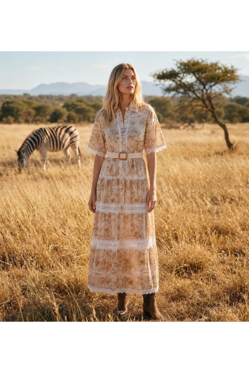 Miss June Paris, Vestido Longo Aliza