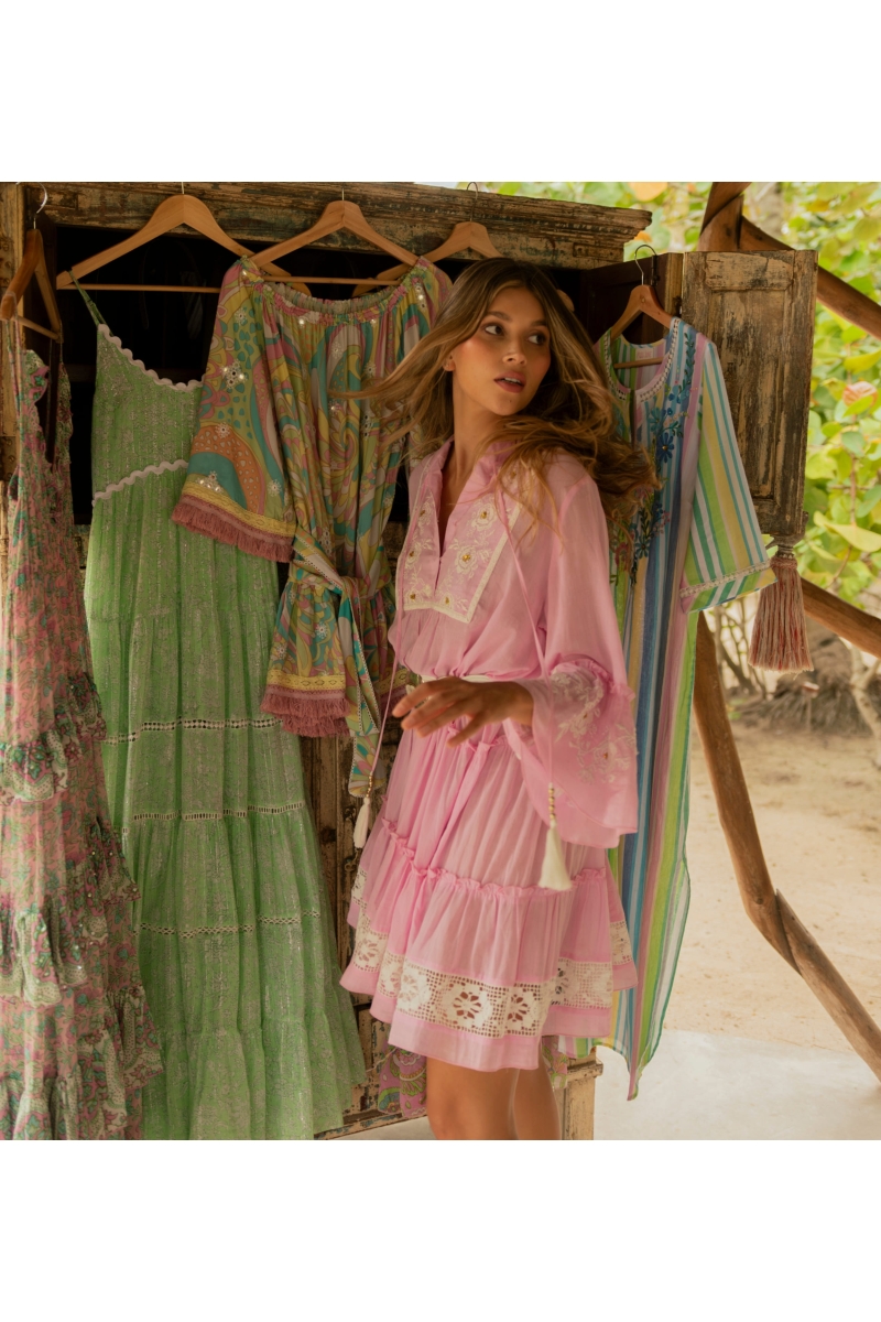 Miss June Paris, Vestido Curto Cecilia