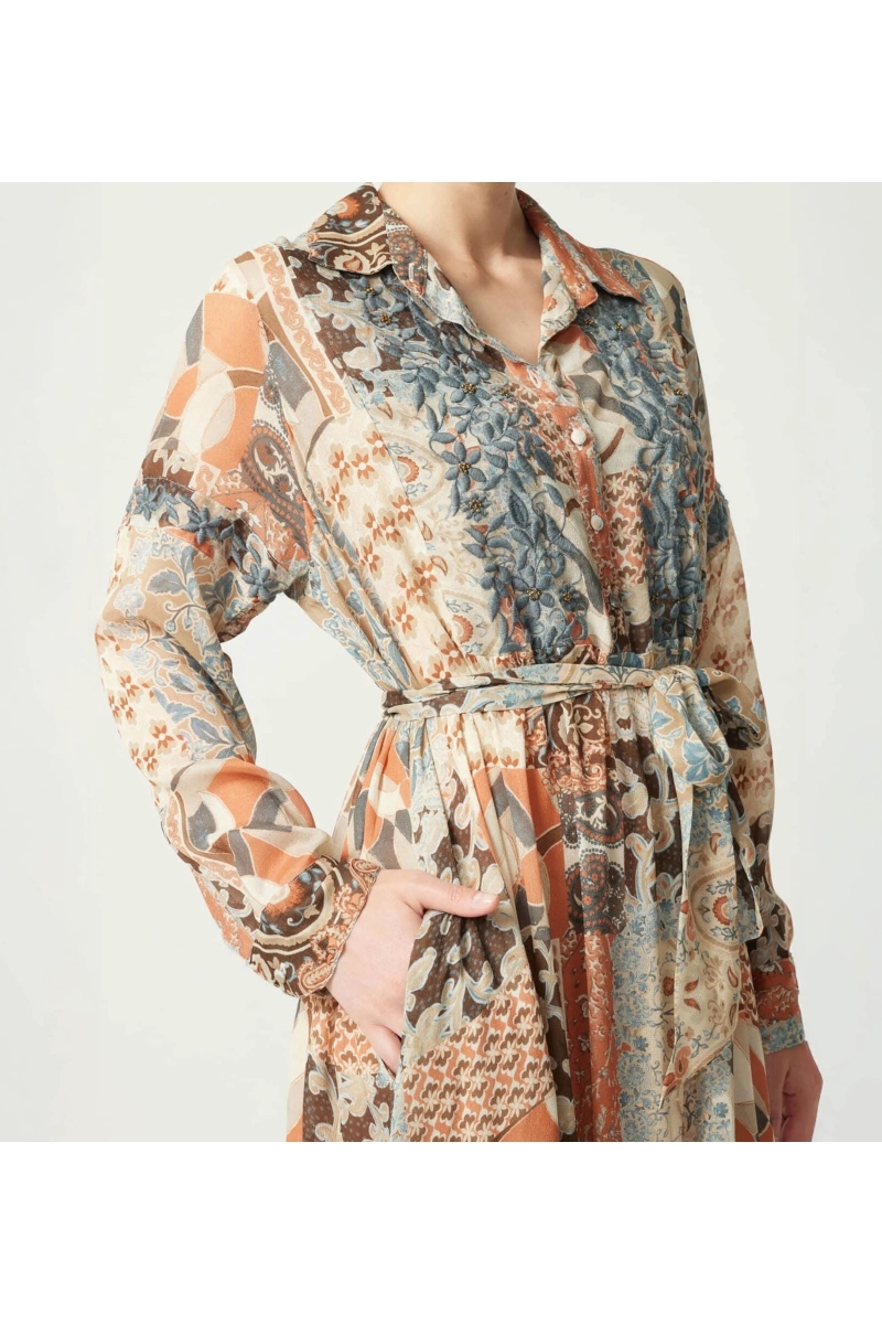 Miss June Paris, Vestido Longo Elodie