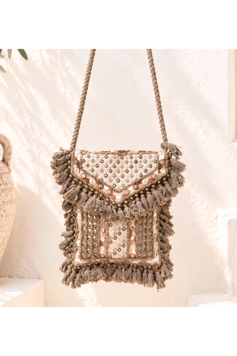 Tassels Bag | Boho Fringed Tote Bag | Miss June Paris