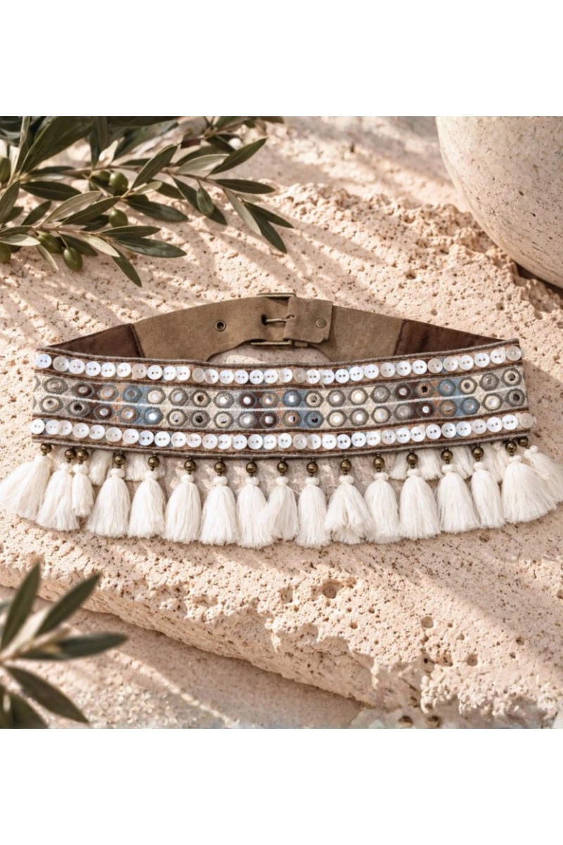 Pompom Belt | Bohemian Women's Belt | Miss June Paris