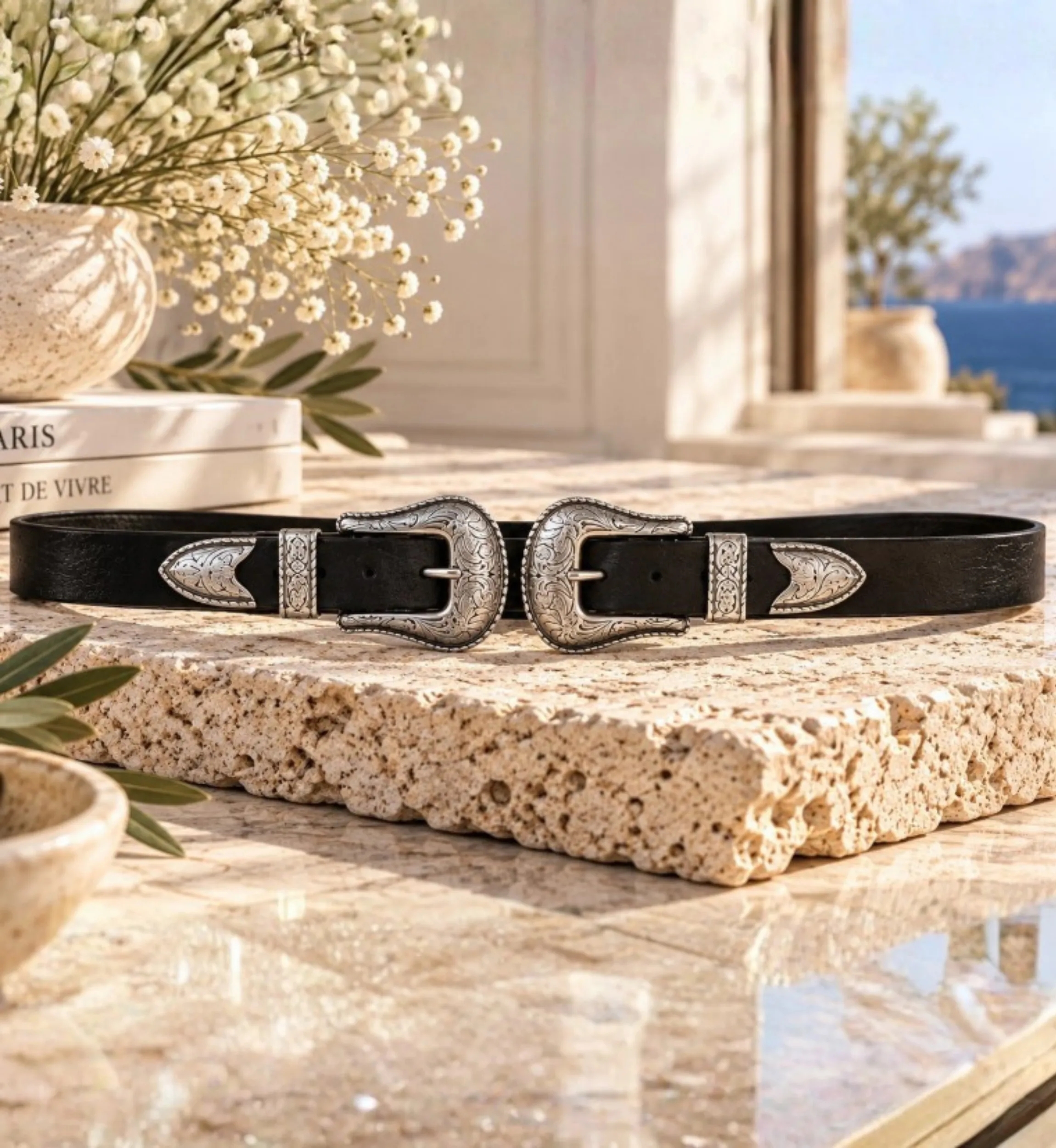 Montana Belt | Bohemian Leather Belt | Miss June Paris