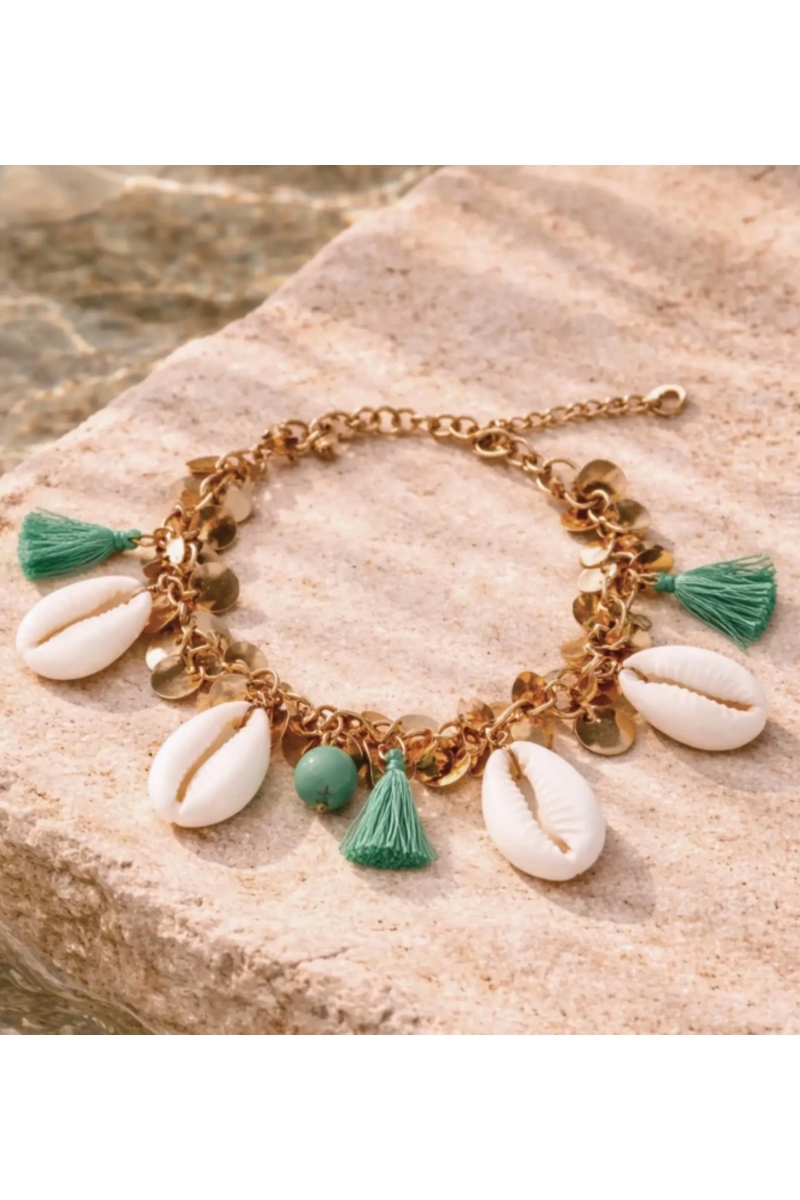 Pulsera Silk | Pulsera Bohemia de Conchas | Miss June