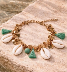 Pulsera Silk | Pulsera Bohemia de Conchas | Miss June