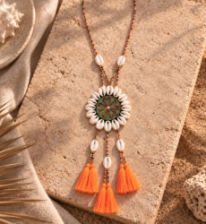 Colar Longo Mokara | Sautoir Boho | Miss June Paris