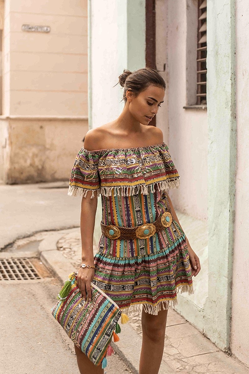 bolso boheme de algodón LAVISH - Miss June
