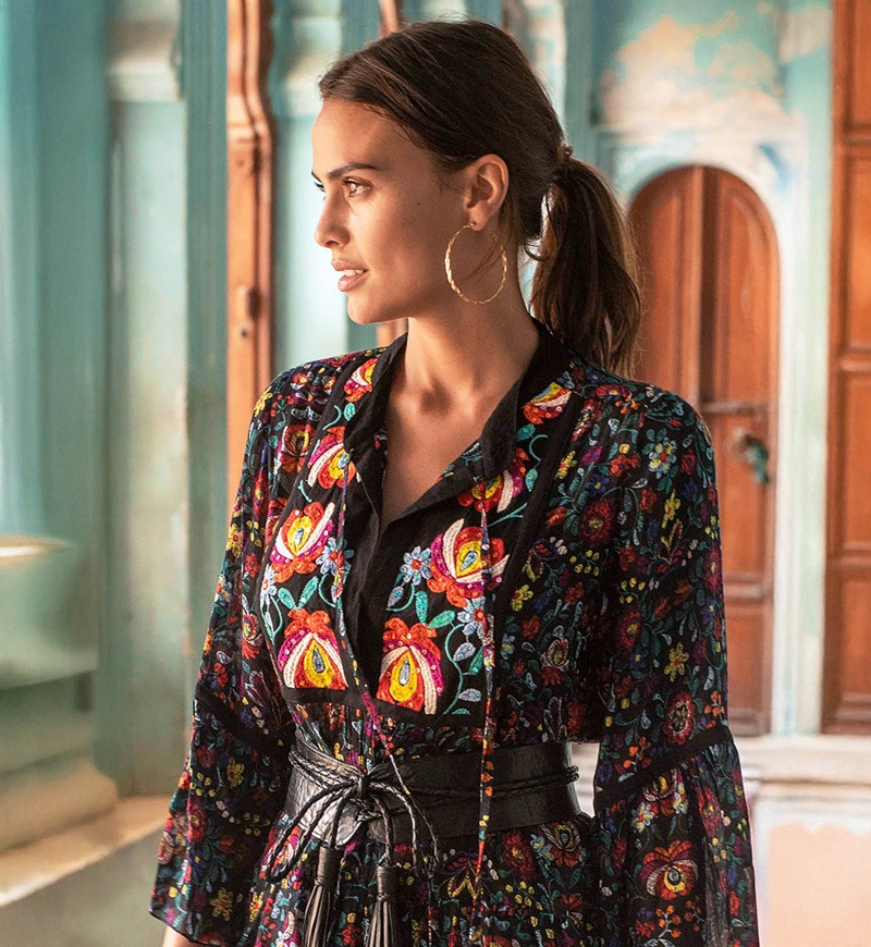 blouse manche longue boheme TAMARA - Miss June