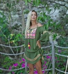 Miss June Paris — Vestido Corto Shimmy