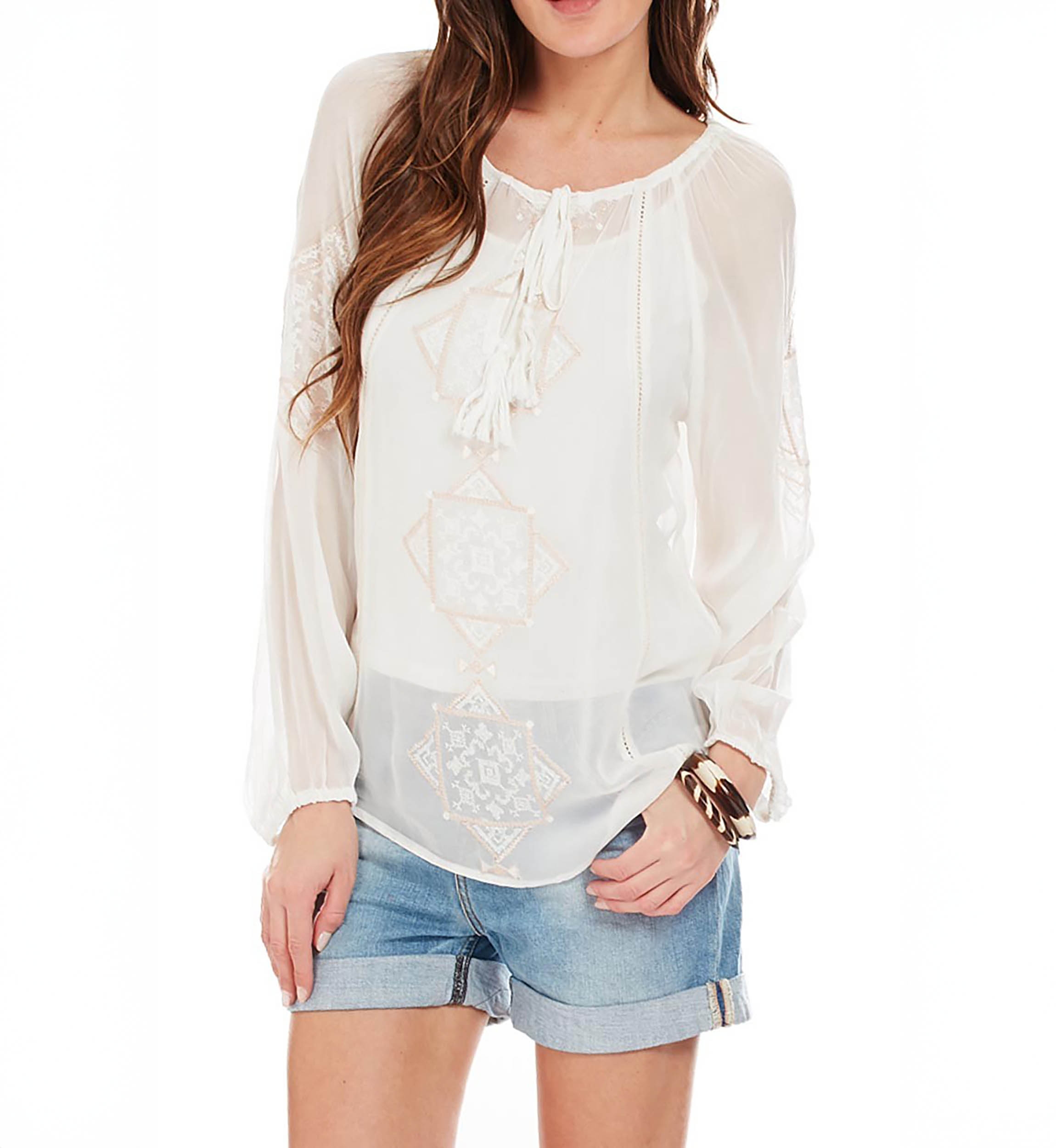 blouse manche longue boheme chic LINDSAY - Miss June