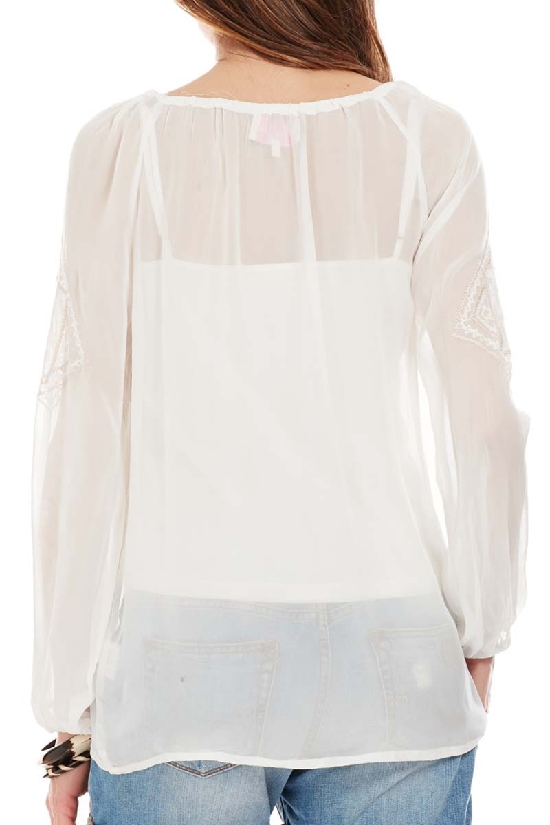 blouse manche longue boheme chic LINDSAY - Miss June