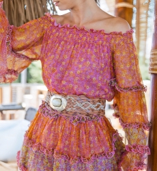 Cinturón de cuero Diana - Miss June Paris - 8