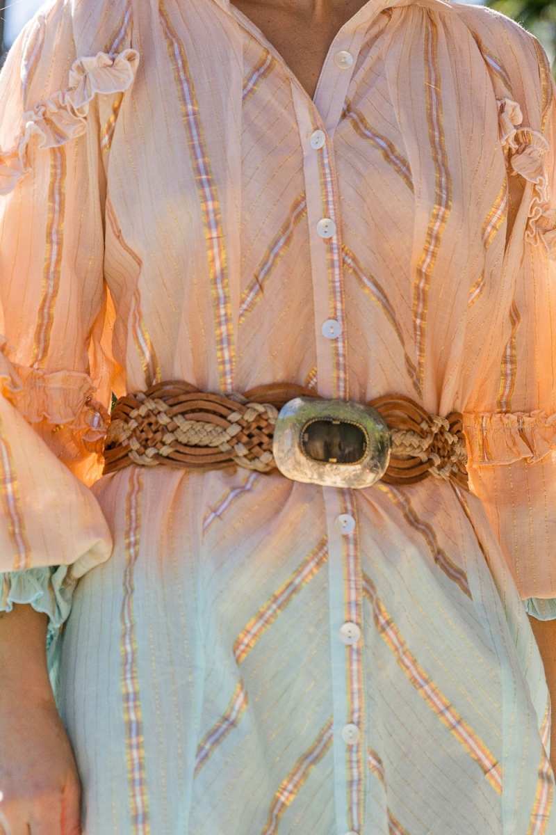 Leather belt LEA - Miss June Paris - 1