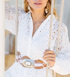 Cinto de couro Helicia – Miss June Paris – 7