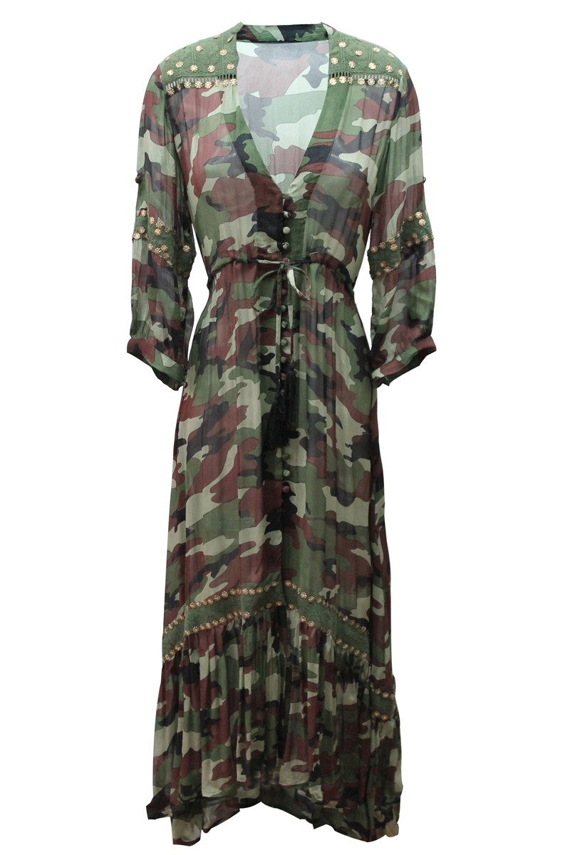 Miss June Paris, Vestido Largo Sahara