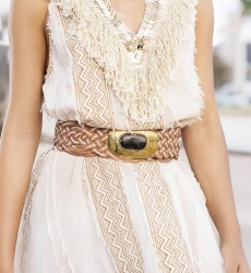 Cinto de couro NELLY – Miss June Paris – 9