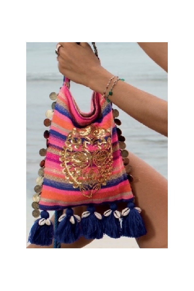 Bolsa Seychelles Fuschia - boho - Miss June Paris - 3