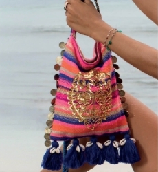 Bolso Seychelles Fucsia - stilo boho -Miss June Paris - 3