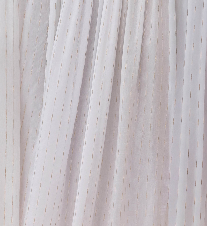 Long Dress Angie – white – long sleeves – V-neck – bohemian – adjustable belt – Miss June Paris – 6