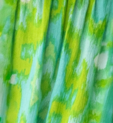 Mini Vestido Mavis - Verde - Mangas Longas - Peitoral Decorado - Detalhes Dourados - Boho - Miss June Paris - 5