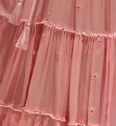 robe longue boheme rose KATE - Miss June