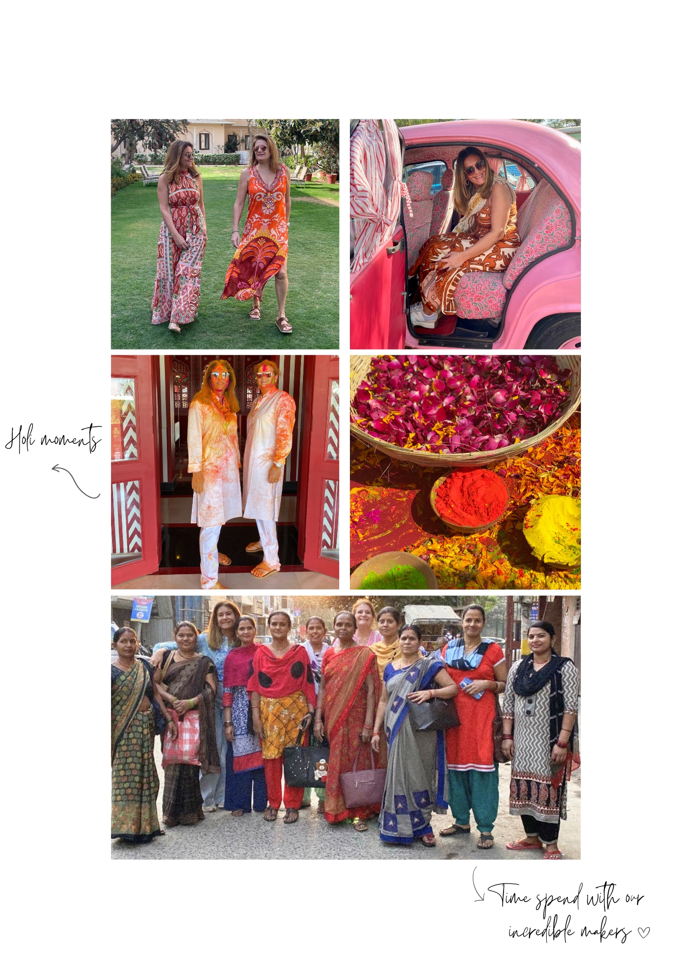 Holi Moments - Moments passés avec nos incroyable fabricants